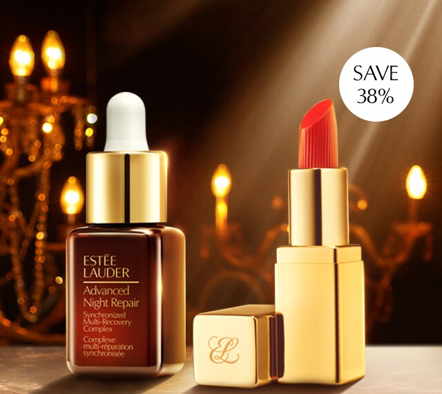 Estee Lauder makeup cosmetics bag  Cosmetic bag set, Cosmetic bag