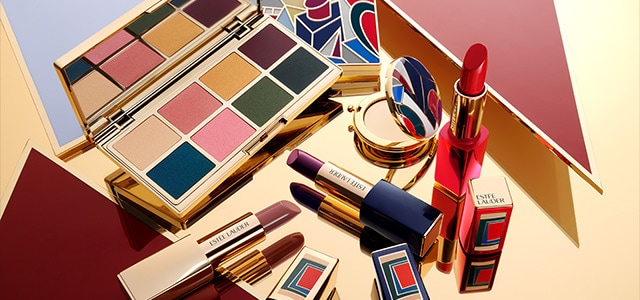 Estee Lauder x MET Collection Makeup Campaign